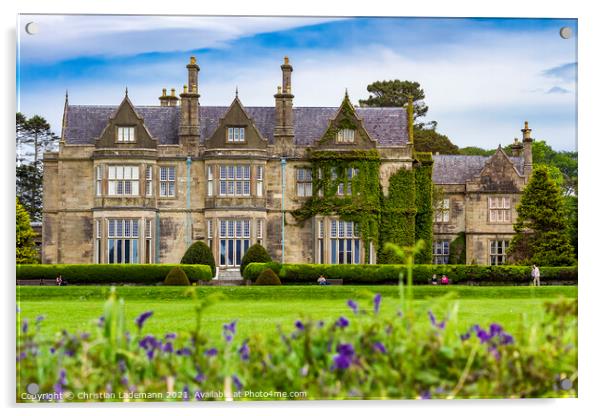 Muckross House, Killarney, Ireland Acrylic by Christian Lademann