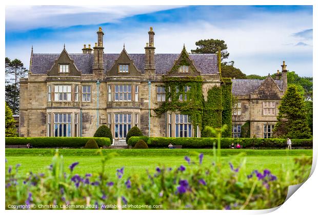 Muckross House, Killarney, Ireland Print by Christian Lademann