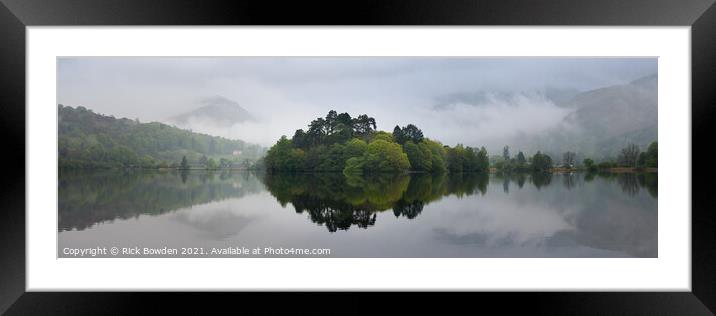 Grasmere Lake District Framed Mounted Print by Rick Bowden