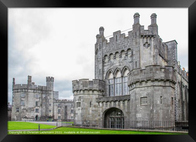 Kilkenny Castle, Kilkenny, Ireland Framed Print by Christian Lademann