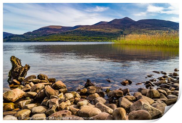 Lough Leane, Killarney National Park County Kerry, Print by Christian Lademann