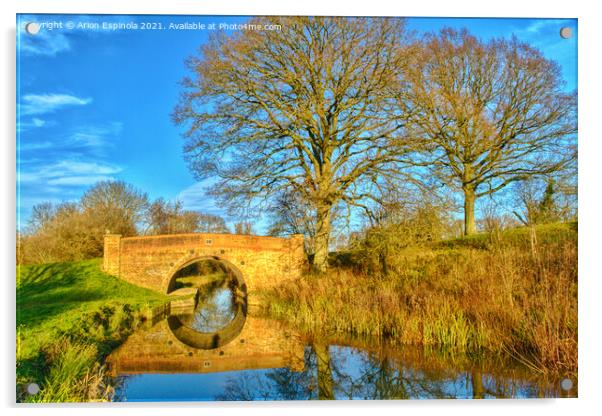 Scenic lacock, England  Acrylic by Arion Espinola