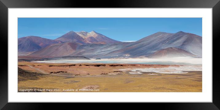 Atacama Panorama Framed Mounted Print by David Hare