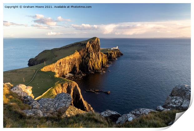 Neist Point Skye Print by Graham Moore