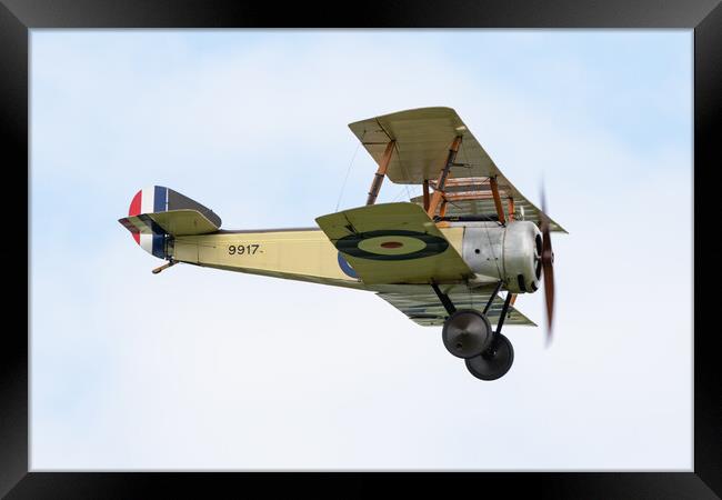 1916 Sopwith Pup Framed Print by J Biggadike