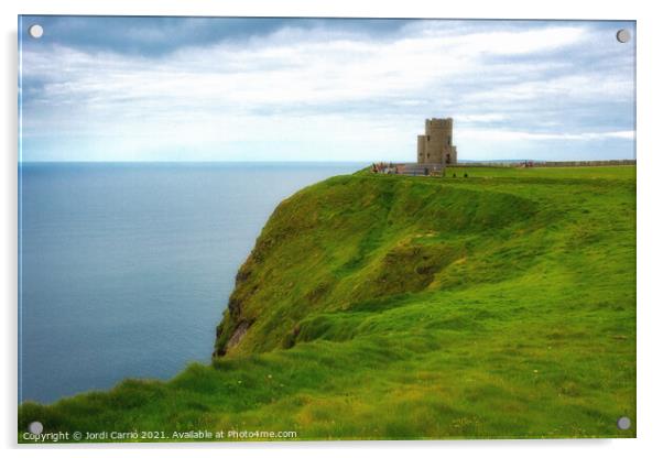 Cliffs of Moher tour, Ireland - 5 Acrylic by Jordi Carrio