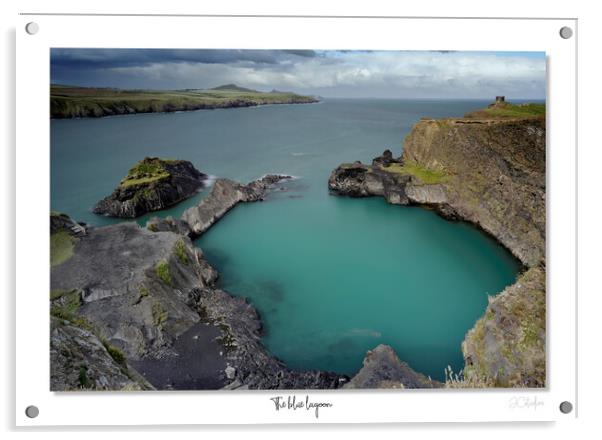 The blue lagoon Acrylic by JC studios LRPS ARPS