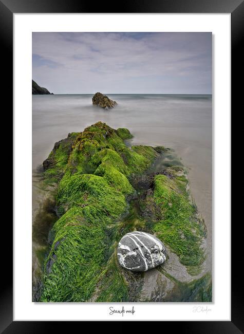 Seaside rock Framed Print by JC studios LRPS ARPS