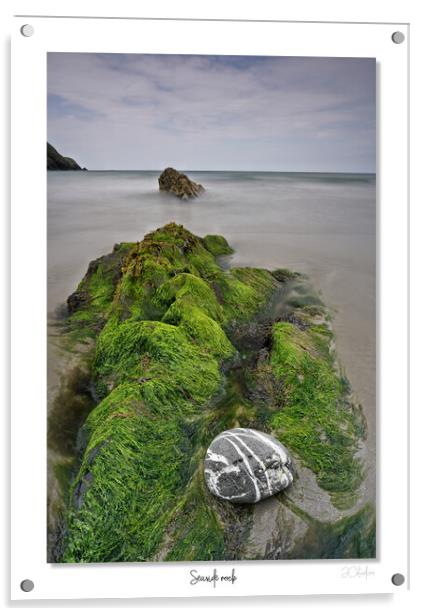 Seaside rock Acrylic by JC studios LRPS ARPS