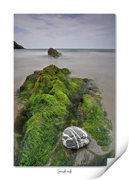 Seaside rock Print by JC studios LRPS ARPS