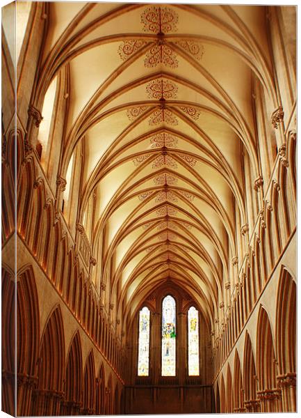 Wells cathedral hall Canvas Print by Sean Wareing