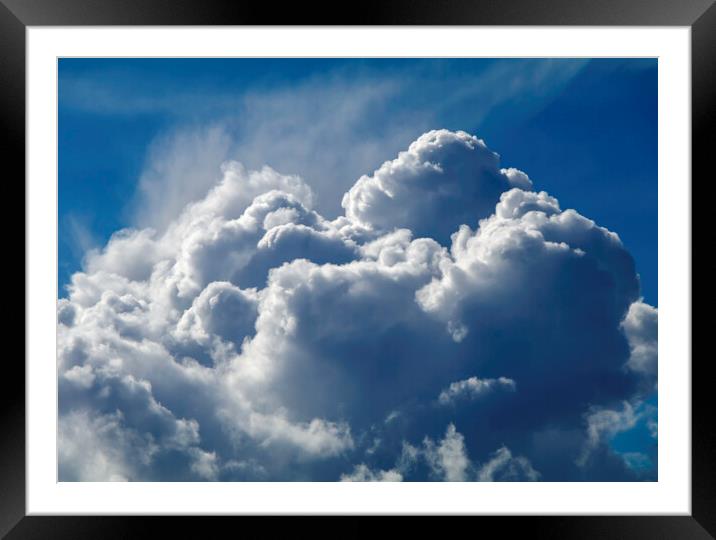 Cumulus cloud Framed Mounted Print by Rory Hailes