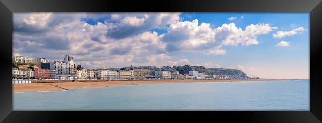 Hastings panorama. Framed Print by Bill Allsopp