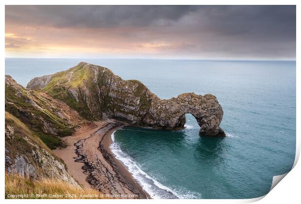 Durdle Door Print by Brett Gasser