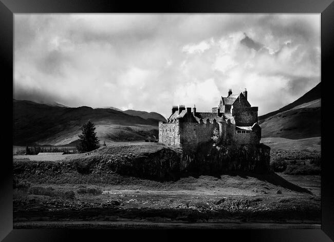 Duart Castle Framed Print by Andrew Bishop