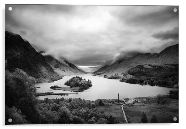 Loch Shiel Acrylic by Andrew Bishop