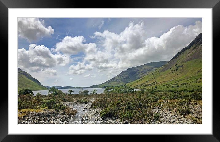 Wastwater, Lake District Framed Mounted Print by Graham Lathbury