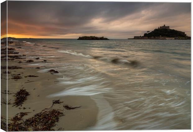 St Michael's mount - Cornwall Canvas Print by Rory Trappe