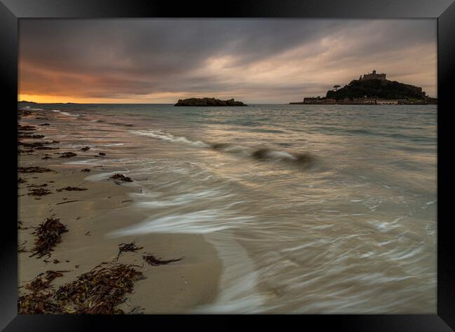 St Michael's mount - Cornwall Framed Print by Rory Trappe