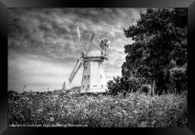Upminster Windmill  Framed Print by David Pyatt
