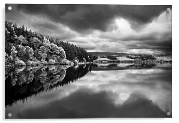 Langsett Reservoir Acrylic by Darren Galpin