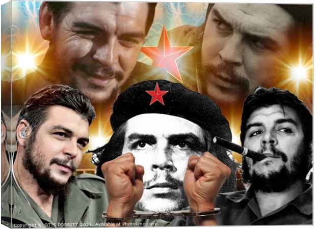 Che Guevara Canvas Print by OTIS PORRITT