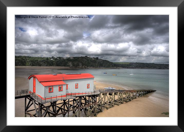 Old Lifeboat Station, Tenby Framed Mounted Print by Steve Purnell