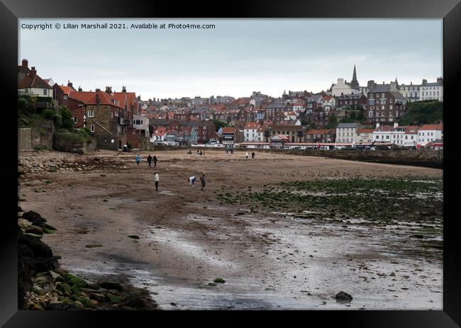 Whitby North Yorkshire.  Framed Print by Lilian Marshall