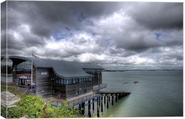 New Lifeboat Station, Tenby Canvas Print by Steve Purnell