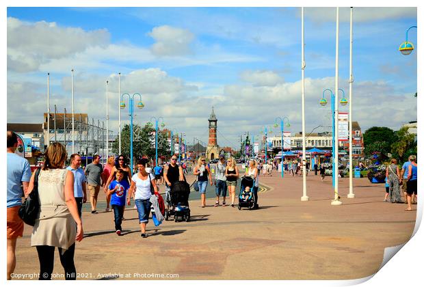 Skegness, Lincolnshire. Print by john hill