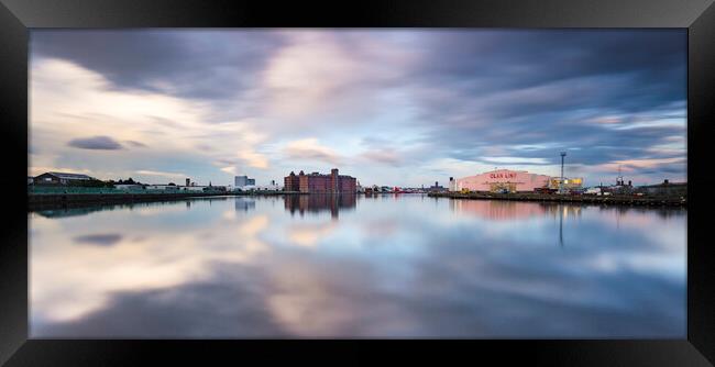 Birkenhead harbour Framed Print by Lukasz Lukomski