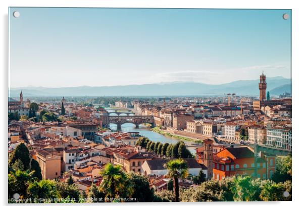 View of Firenze city Acrylic by Sanga Park