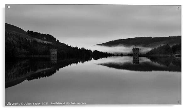 Derwent Reservoir Acrylic by Jules Taylor