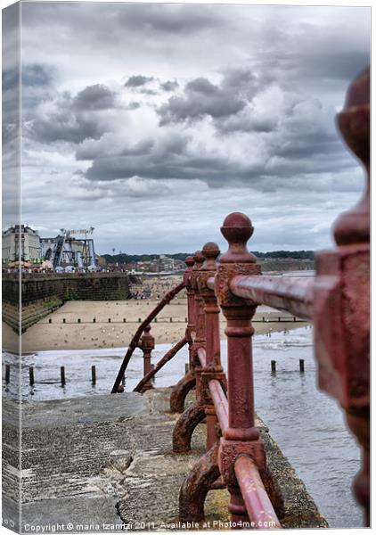 Going down Canvas Print by Maria Tzamtzi Photography