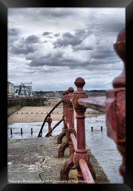 Going down Framed Print by Maria Tzamtzi Photography