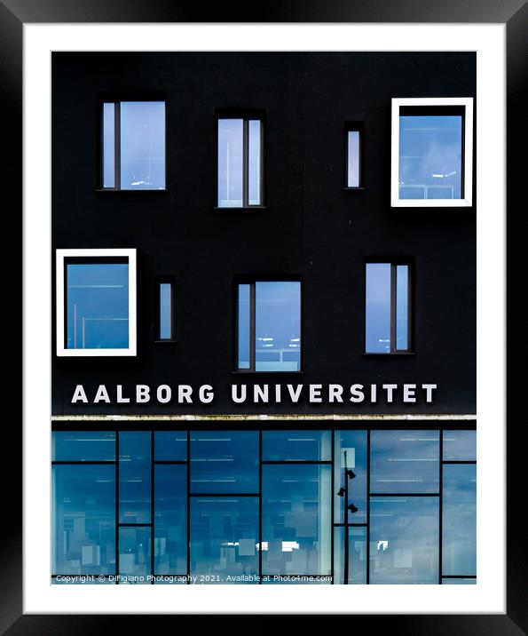  Aalborg University Framed Mounted Print by DiFigiano Photography