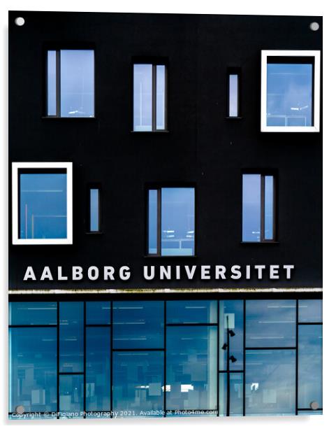  Aalborg University Acrylic by DiFigiano Photography