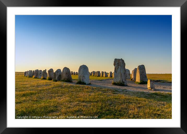 Ales Stenar Framed Mounted Print by DiFigiano Photography