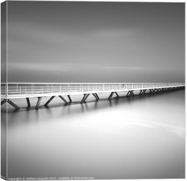 Floating Walkway (2010) Canvas Print by Stefano Orazzini
