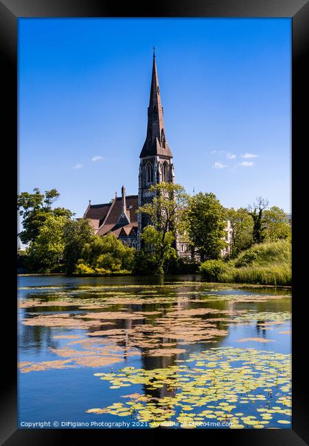  Saint Alban's Church Copenhagen Framed Print by DiFigiano Photography