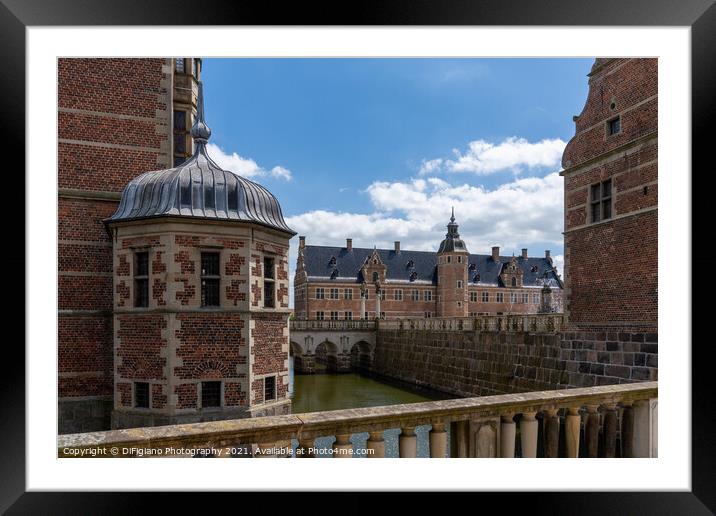 Frederiksborg Castle Framed Mounted Print by DiFigiano Photography