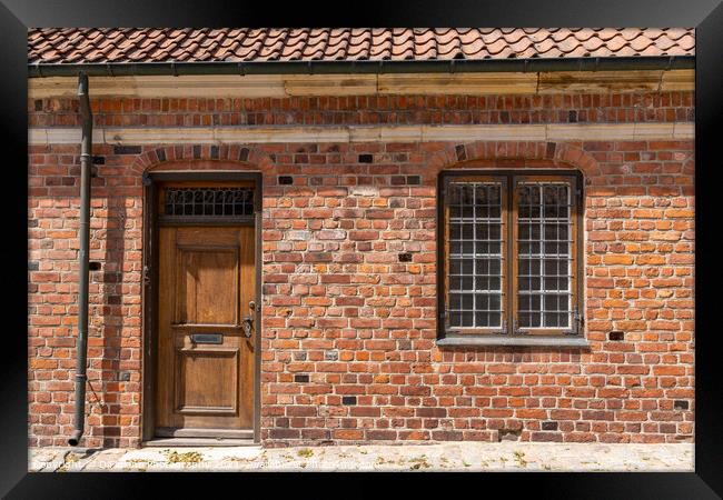 The Brick House Framed Print by DiFigiano Photography