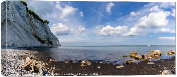 Mons Klint Canvas Print by DiFigiano Photography