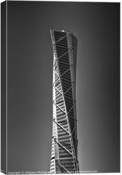 The Turning Torso Canvas Print by DiFigiano Photography