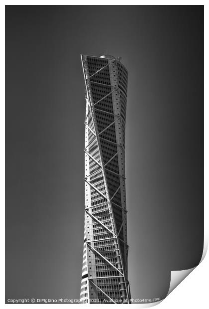 The Turning Torso Print by DiFigiano Photography