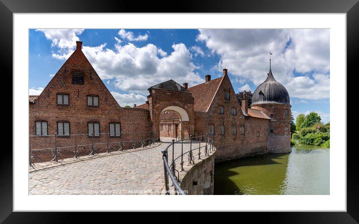 Frederiksborg Castle Gate Framed Mounted Print by DiFigiano Photography