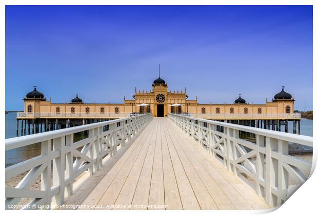 Varberg Bathhouse Print by DiFigiano Photography