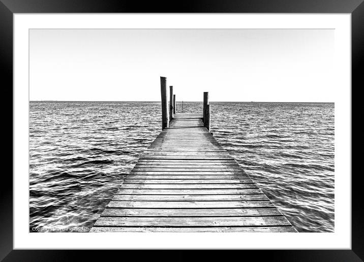 Tars Pier Framed Mounted Print by DiFigiano Photography