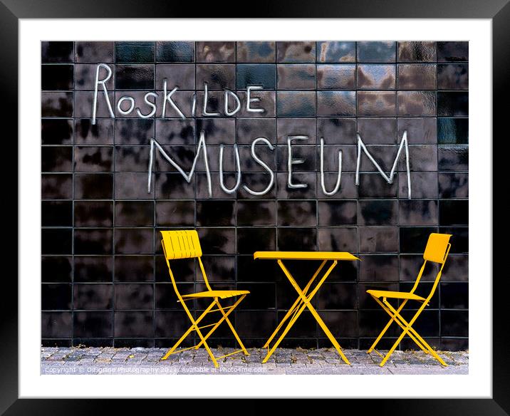 Roskilde Museum Framed Mounted Print by DiFigiano Photography