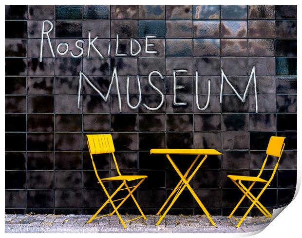 Roskilde Museum Print by DiFigiano Photography